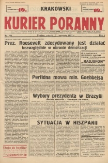 Krakowski Kurier Poranny. 1937, nr 62