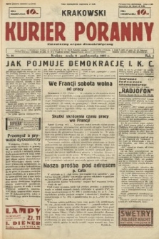 Krakowski Kurier Poranny : niezależny organ demokratyczny. 1937, nr 91