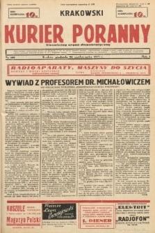 Krakowski Kurier Poranny : niezależny organ demokratyczny. 1937, nr 109