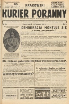 Krakowski Kurier Poranny : niezależny organ demokratyczny. 1937, nr 126