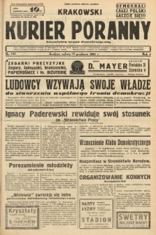 Krakowski Kurier Poranny : niezależny organ demokratyczny. 1937, nr 164