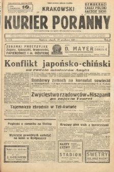 Krakowski Kurier Poranny : niezależny organ demokratyczny. 1937, nr 172