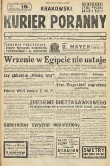 Krakowski Kurier Poranny : niezależny organ demokratyczny. 1937, nr 173