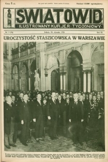 Światowid : ilustrowany kurjer tygodniowy. 1926, nr 5