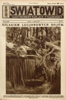 Światowid : ilustrowany kurjer tygodniowy. 1926, nr 32