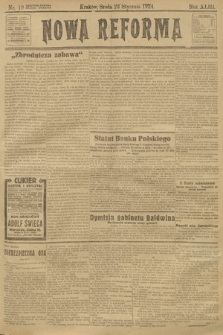 Nowa Reforma. 1924, nr 19