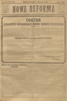 Nowa Reforma. 1924, nr 26