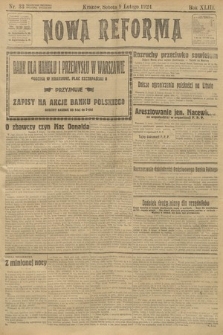 Nowa Reforma. 1924, nr 33