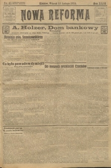 Nowa Reforma. 1924, nr 41