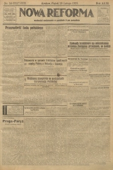 Nowa Reforma. 1924, nr 50