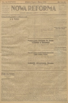 Nowa Reforma. 1924, nr 56
