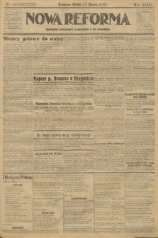Nowa Reforma. 1924, nr 60