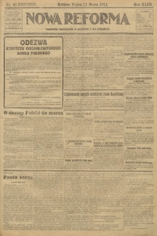 Nowa Reforma. 1924, nr 68