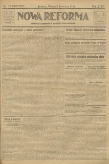 Nowa Reforma. 1924, nr 76