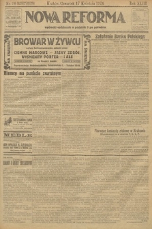 Nowa Reforma. 1924, nr 90