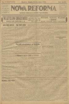 Nowa Reforma. 1924, nr 97