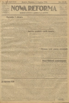 Nowa Reforma. 1924, nr 135