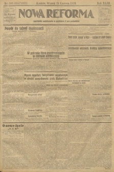 Nowa Reforma. 1924, nr 141