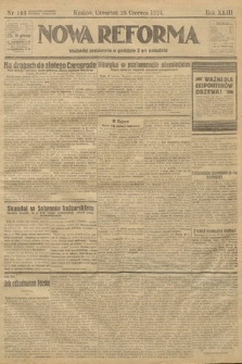 Nowa Reforma. 1924, nr 143