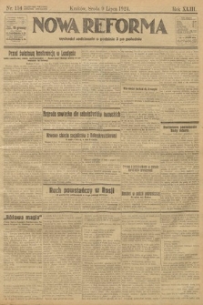 Nowa Reforma. 1924, nr 154