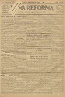 Nowa Reforma. 1924, nr 169