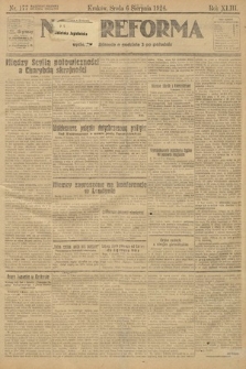 Nowa Reforma. 1924, nr 177