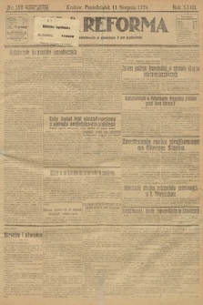 Nowa Reforma. 1924, nr 182