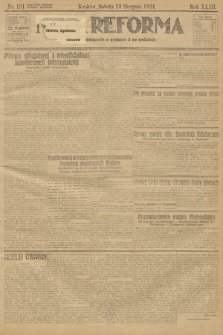Nowa Reforma. 1924, nr 191