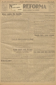 Nowa Reforma. 1924, nr 197