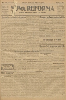 Nowa Reforma. 1924, nr 206