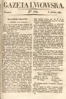 Gazeta Lwowska. 1831, nr 146