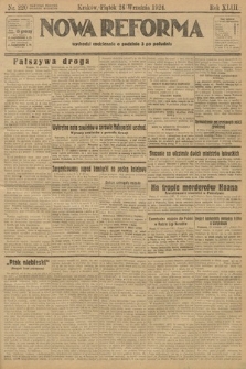 Nowa Reforma. 1924, nr 220
