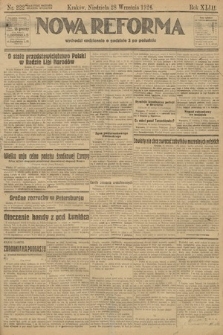 Nowa Reforma. 1924, nr 222