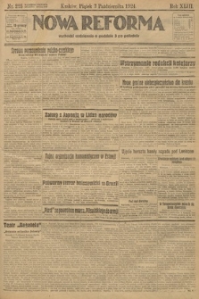 Nowa Reforma. 1924, nr 225