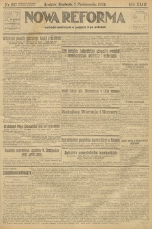 Nowa Reforma. 1924, nr 227