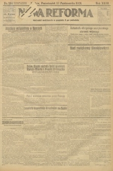 Nowa Reforma. 1924, nr 234