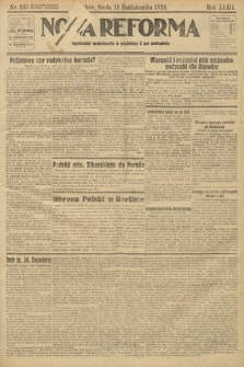 Nowa Reforma. 1924, nr 235