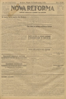 Nowa Reforma. 1924, nr 243
