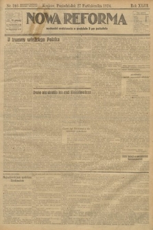 Nowa Reforma. 1924, nr 246