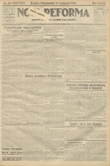 Nowa Reforma. 1924, nr 257
