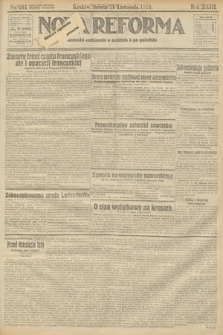Nowa Reforma. 1924, nr 261