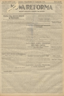 Nowa Reforma. 1924, nr 263