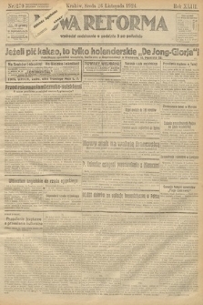 Nowa Reforma. 1924, nr 270