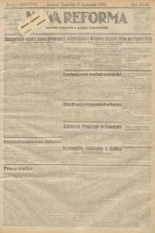 Nowa Reforma. 1924, nr 271