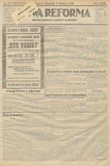 Nowa Reforma. 1924, nr 277