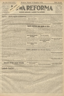 Nowa Reforma. 1924, nr 283