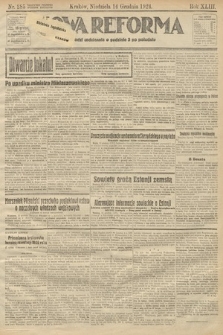 Nowa Reforma. 1924, nr 285