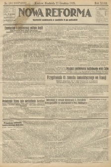 Nowa Reforma. 1924, nr 291