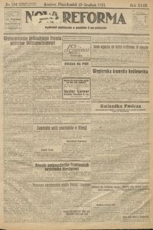 Nowa Reforma. 1924, nr 296