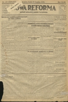 Nowa Reforma. 1924, nr 297